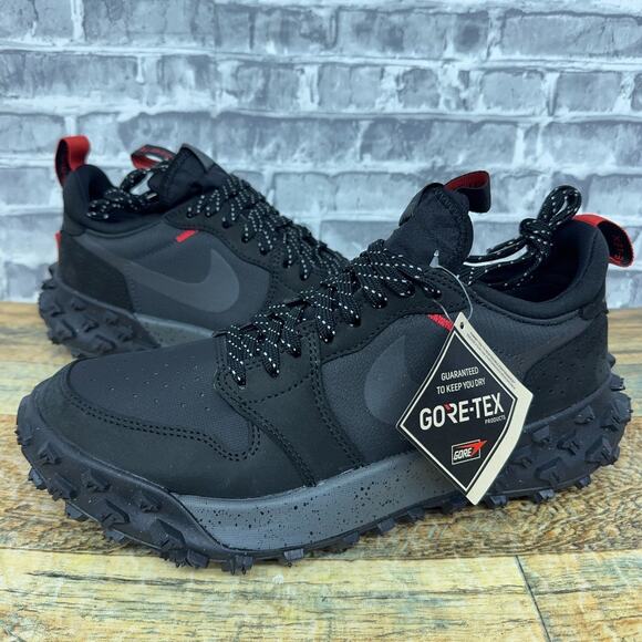 Nike Air Jordan 1 Element Low A/T Black Iron Grey Goretex FV4227-002 Mens 10 New